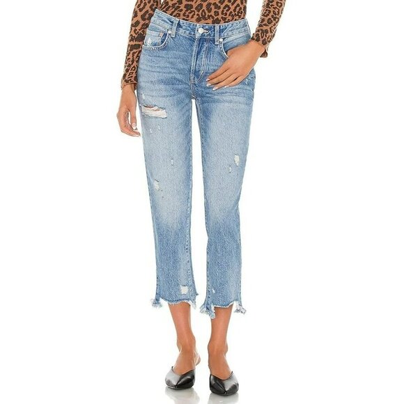 Free People x We The Free Good Times Relaxed Jean 27 - NEW! - Picture 1 of 4